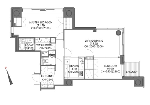 六本木ヒルズレジデンスb 3001号室 恵比寿の賃貸マンションならアポロンへ