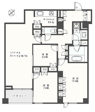 ウェリス有栖川 Wellith有栖川 402号室 恵比寿の賃貸マンションならアポロンへ